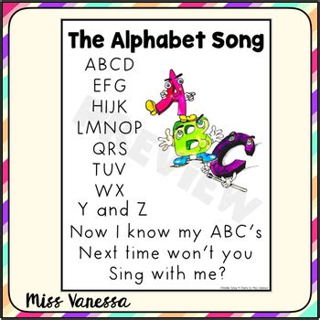 the alphabet song|the alphabet song paroles.